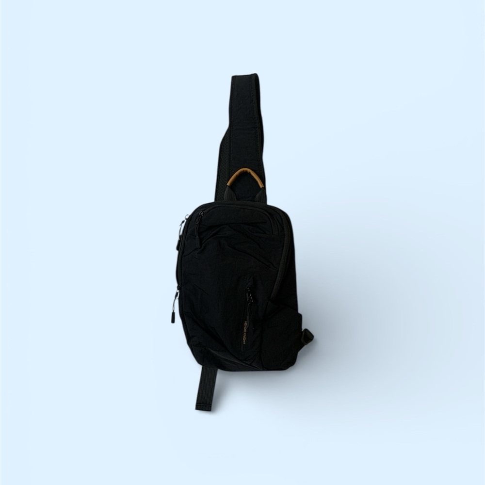Men's Black crossbody/belt Bag